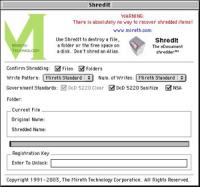 ShredIt 5.0 screenshot. Click to enlarge!