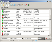 SigcheckGUI 1.1.3.1 screenshot. Click to enlarge!