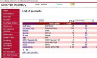 Silver Net Inventory system 1.0 screenshot. Click to enlarge!