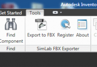 SimLab Fbx Exporter for Inventor 3.1 screenshot. Click to enlarge!