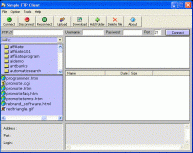 Simple FTP Client 1.0.23 screenshot. Click to enlarge!