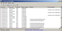 SimpleProgramDebugger 1.05 screenshot. Click to enlarge!