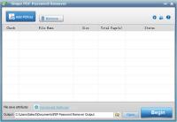 Simpo PDF Password Remover 1.2.0 screenshot. Click to enlarge!