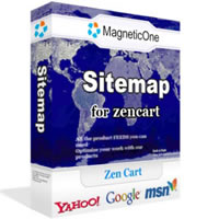 Site Map for Zen Cart 1.4.5 screenshot. Click to enlarge!