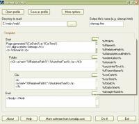 Sitemap Creator 1.22 screenshot. Click to enlarge!