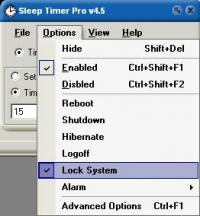 Sleep Timer Pro 4.8.2 screenshot. Click to enlarge!