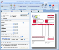 SliQ Invoicing Plus 5.5.0.0 screenshot. Click to enlarge!