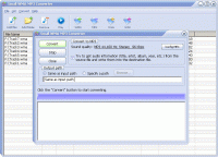 Small WMA MP3 Converter 3.0 screenshot. Click to enlarge!