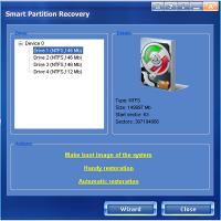 Smart Partition Recovery 2.4 screenshot. Click to enlarge!