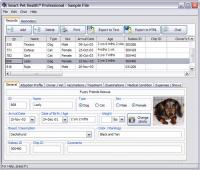 Smart Pet Health Professional 1.10 screenshot. Click to enlarge!