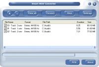 Smart WAV Converter 9.9 screenshot. Click to enlarge!