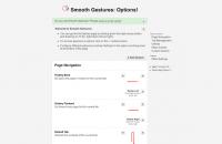 Smooth Gestures 0.17.14 screenshot. Click to enlarge!