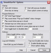 SmoothSurfin 2.0 screenshot. Click to enlarge!