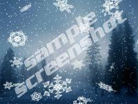 Snowfall3D Screensaver 1.0 screenshot. Click to enlarge!
