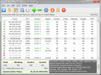 Socks Proxy Checker 1.14 screenshot. Click to enlarge!