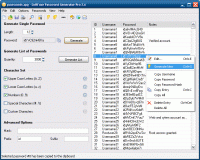 SoftFuse Password Generator Pro 2.6.5 screenshot. Click to enlarge!