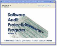 Software Audit Protection Program 3.0 screenshot. Click to enlarge!