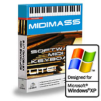 Software MIDI Keyboard Lite for to mp4 4.39 screenshot. Click to enlarge!