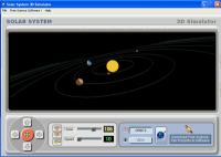 Solar System 3D Simulator 3.0 screenshot. Click to enlarge!