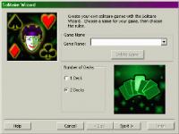 Solitaire Wizard 2.0.0 screenshot. Click to enlarge!