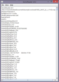 SonicReader 0.3 PreAlpha screenshot. Click to enlarge!