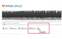 SoundCloud Downloader for Firefox 0.68.1 screenshot. Click to enlarge!