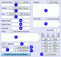 Space Rental Tracker Plus 1.0.9.1 screenshot. Click to enlarge!