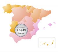 Spain Online Map Locator 1.0 screenshot. Click to enlarge!