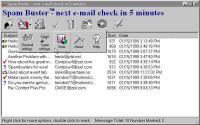Spam Buster 1.11.0 screenshot. Click to enlarge!