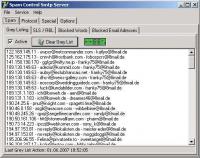 Spam Control (Server) 1.60 screenshot. Click to enlarge!
