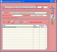 SpankingTube Video Downloader 3.15 screenshot. Click to enlarge!