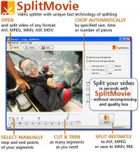 SplitMovie 2 screenshot. Click to enlarge!