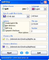 Splitting 4.5 screenshot. Click to enlarge!