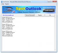 SpotOutlook 1.2.2 screenshot. Click to enlarge!