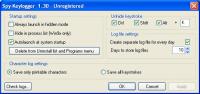 Spy Keylogger 1.32 screenshot. Click to enlarge!