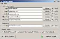 SqueakyMouse 1.0.3.1 screenshot. Click to enlarge!