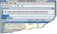 Startup Guru 2.2 screenshot. Click to enlarge!
