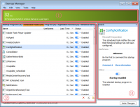 Startup Manager Free 5.3.1.83 screenshot. Click to enlarge!