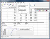 StatPlus 2009 5.8.4.0 screenshot. Click to enlarge!