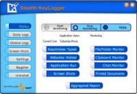 Stealth Keylogger 4.5 screenshot. Click to enlarge!