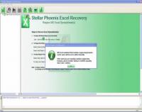 Stellar Phoenix Excel Recovery 4.1.0.0 screenshot. Click to enlarge!