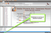 Stellar Phoenix SQL Database Repair 6.0.0.0 screenshot. Click to enlarge!