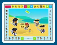 Sticker Book 5: Pirates 1.00.04 screenshot. Click to enlarge!