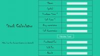 Stock Calculator 1.0.0.2 screenshot. Click to enlarge!