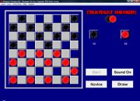 Strategist Checkers 2.1 screenshot. Click to enlarge!