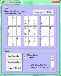 Su Doko Solver 1.4 screenshot. Click to enlarge!