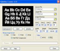 Subtitles Creator 2.2 screenshot. Click to enlarge!