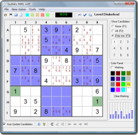 Sudoku 9981 5.01 screenshot. Click to enlarge!