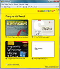 SumatraPDF Portable 3.1.2 screenshot. Click to enlarge!