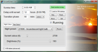 SunsetScreen 1.25 screenshot. Click to enlarge!